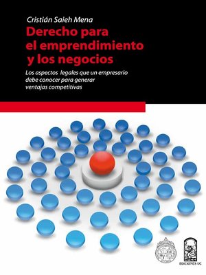 cover image of Derecho para el emprendimiento